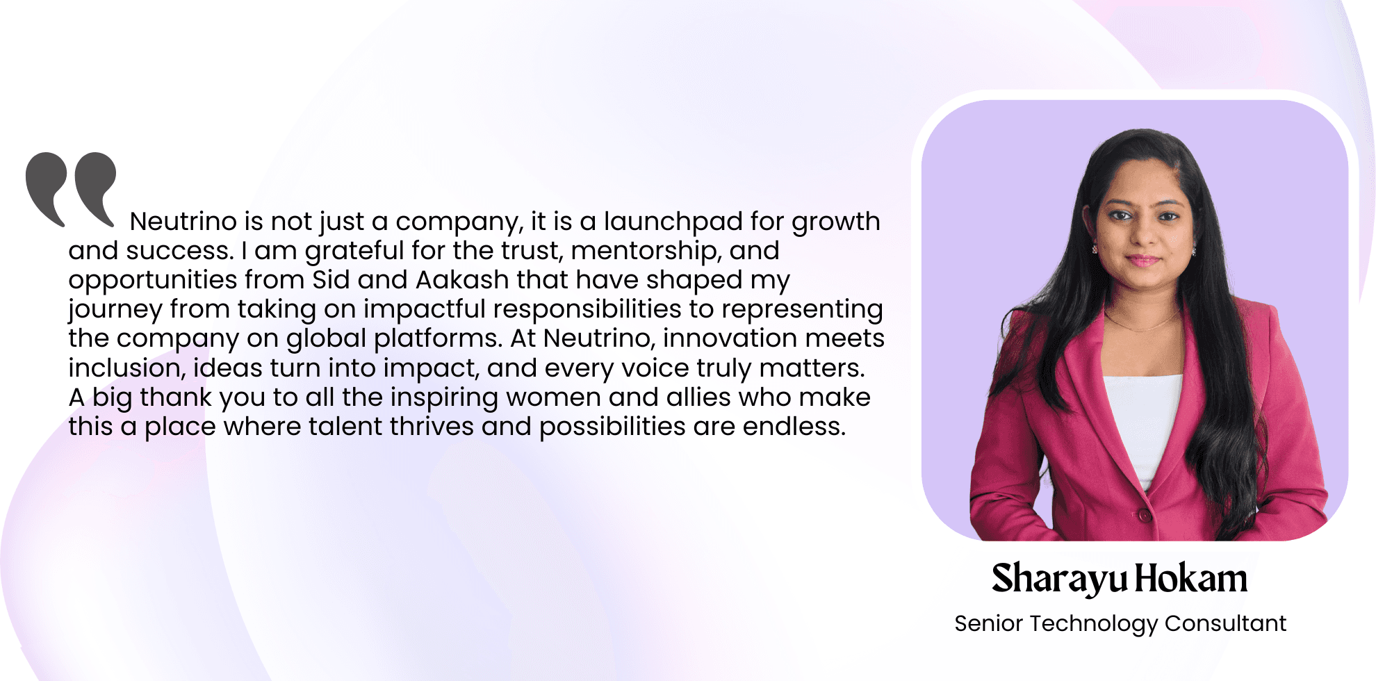 Women in Neutrino — testimonial 10