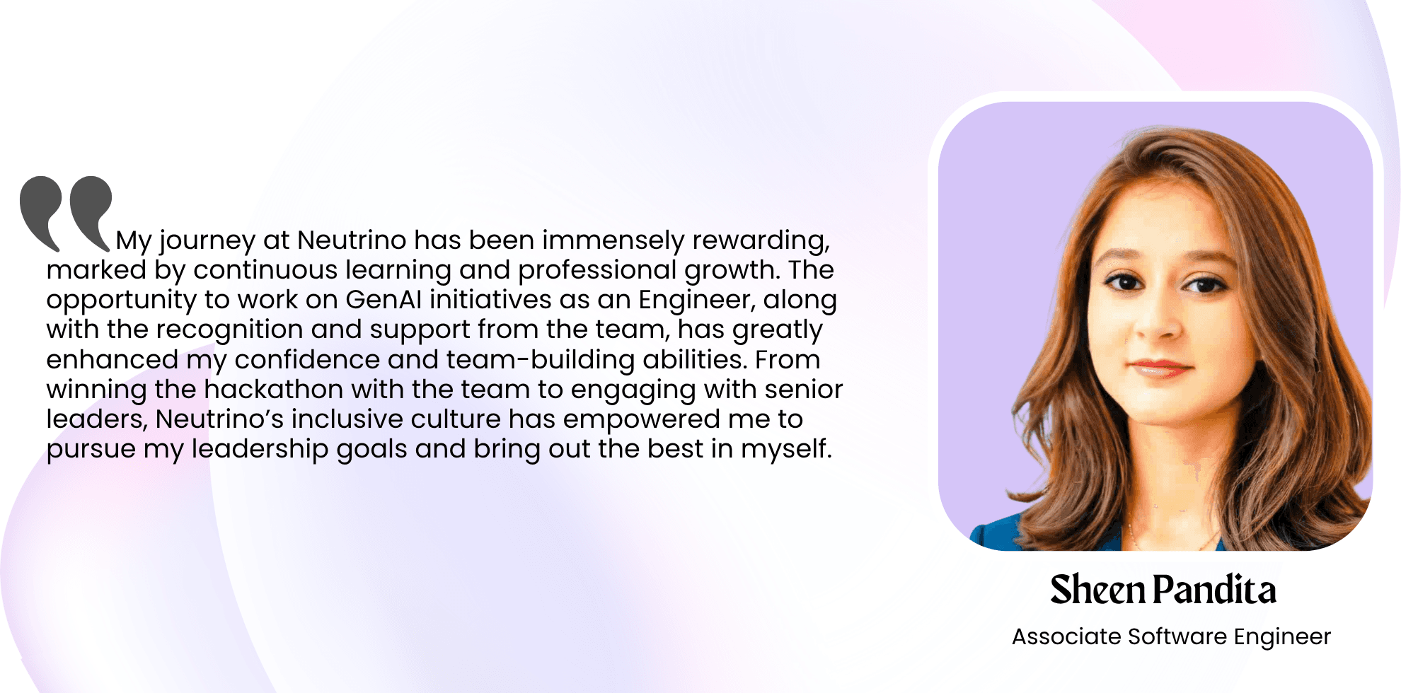 Women in Neutrino — testimonial 5